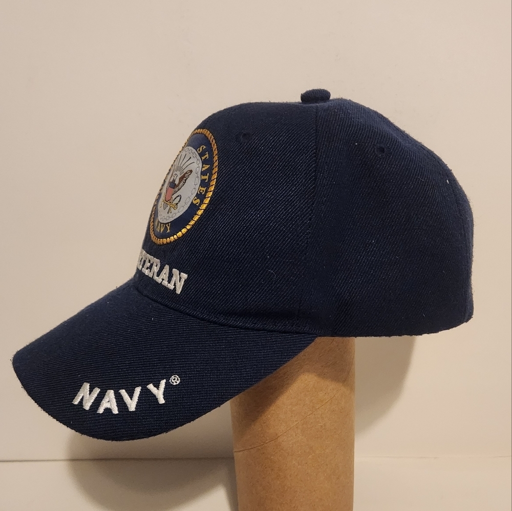 United States Navy Veteran Ball Cap - Picture 3 of 7